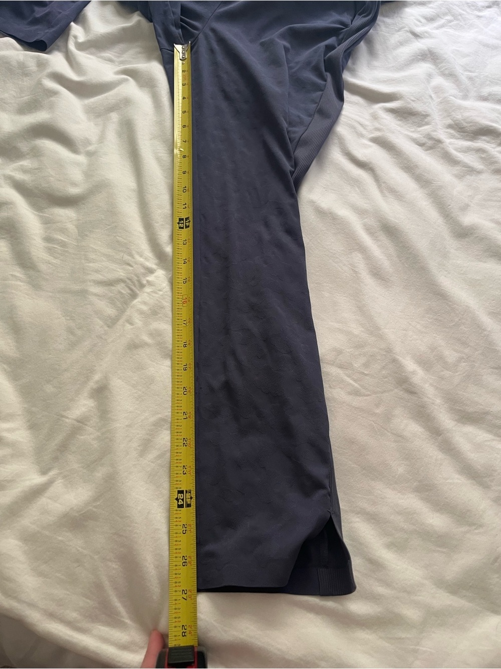 Athleta Brooklyn Textured Jumpsuit Leopard Blue Sleeveless Ankle Size 2 - Picture 12 of 16
